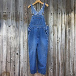 Gap Vintage Denim Straight Leg Overalls Blue L